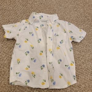 Janie&Jack short sleeve button down
